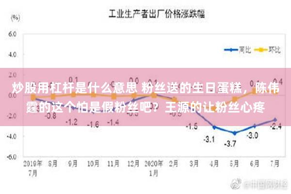 炒股用杠杆是什么意思 粉丝送的生日蛋糕，陈伟霆的这个怕是假粉丝吧？王源的让粉丝心疼