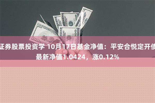 证券股票投资学 10月17日基金净值：平安合悦定开债最新净值1.0424，涨0.12%