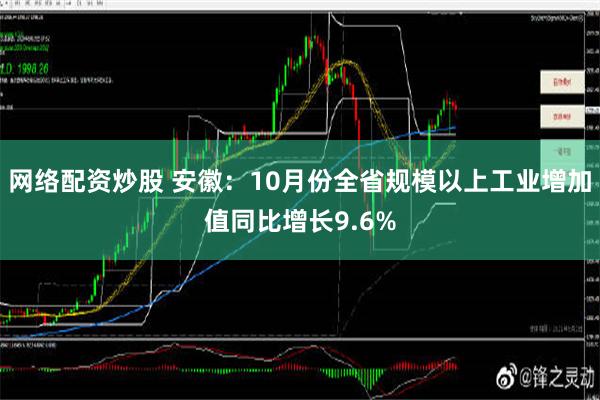 网络配资炒股 安徽：10月份全省规模以上工业增加值同比增长9.6%